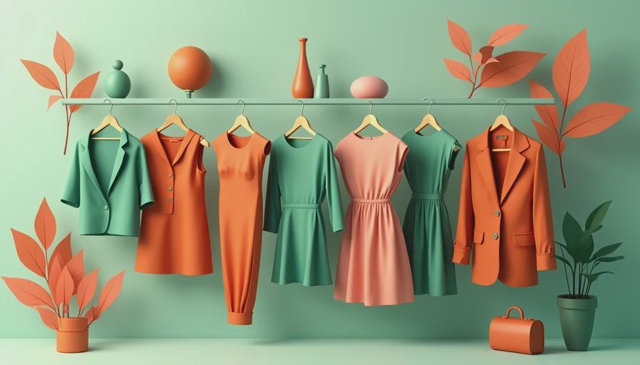 Visual context for women's style tops