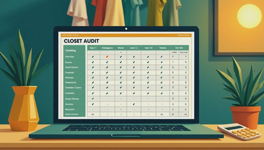Closet Audit Spreadsheet: A Practical Reset for the Closet You Actually Use