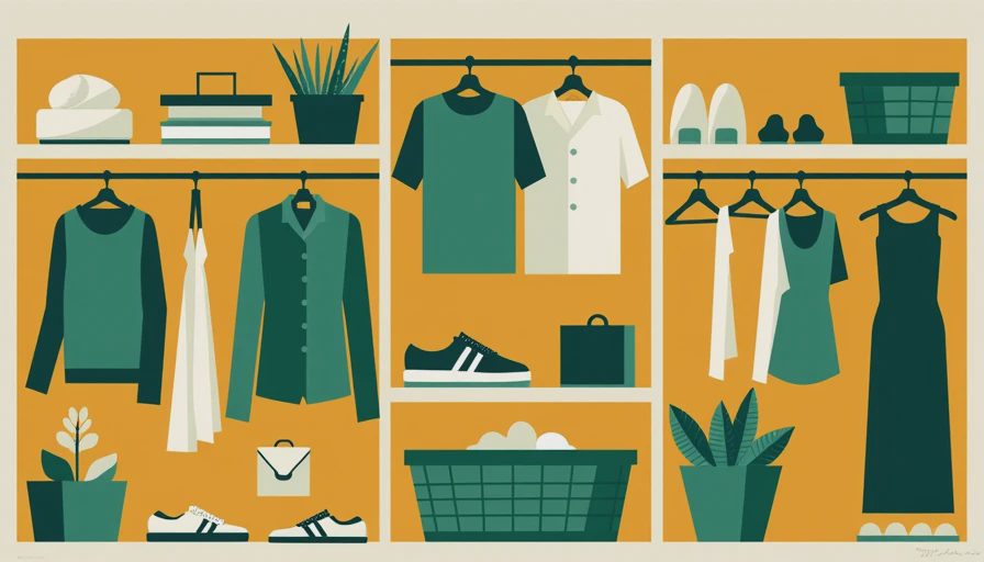 Visual context for closet audit: what our clothes reveal