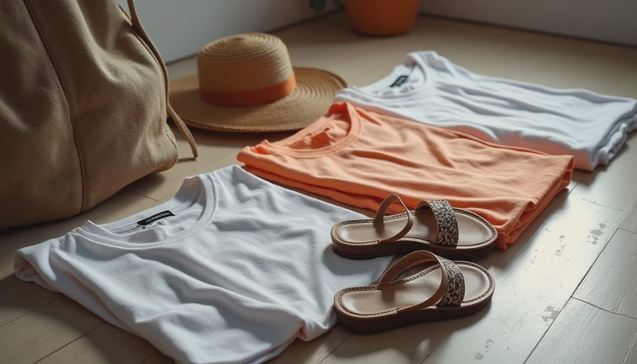 Visual context for everyday casual summer outfits