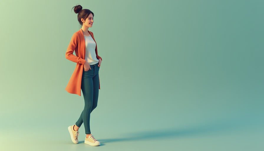 Visual context for casual everyday mom outfits