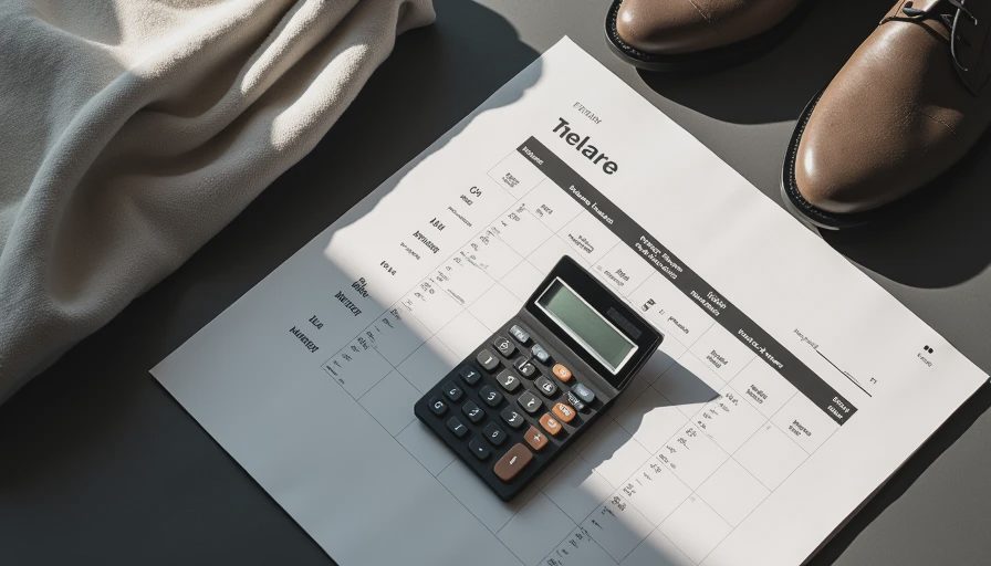 Visual context for how to calculate cost per wear