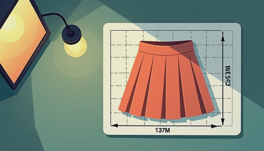 Illustration for comfortable skorts for women over 40